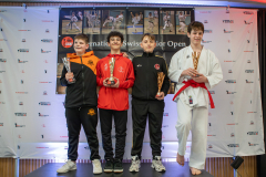 TAIHO-BUKAN SHOTOKAN KARATESCHULE CHAM / JKS,Domenico Di Maulo,SSKF KARATE TEAM,Meriton Zendeli,LEON GLOOR,SHINSEI KAN LENZBURG,Elie Hachem,KARATÉ CLUB JAGUAR VALLORBE,Kumite,Siegerehrung,Basel,Switzerland,2026,International Swiss Junior Open