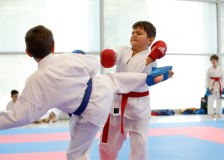 2025, Junior Karate League, Brugg, Windisch, Schweiz, Kumite, Shukokai Dojo Wetzikon, Jori Tahiri