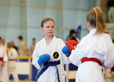 2025, Junior Karate League, Brugg, Windisch, Schweiz, Kumite, Shukokai Dojo Wetzikon, Celine Kiefer