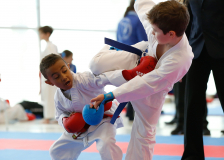 2025, Junior Karate League, Brugg, Windisch, Schweiz, Kumite, Shukokai Dojo Wetzikon, Ferris Freitag