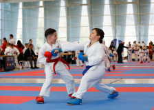 2025, Junior Karate League, Brugg, Windisch, Schweiz, Kumite, Shukokai Dojo Wetzikon, Jori Tahiri