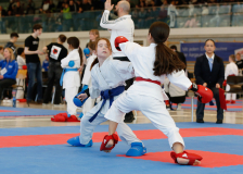 2025, Junior Karate League, Brugg, Windisch, Schweiz, Kumite, Shukokai Dojo Wetzikon, Athina Wigger