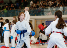 2025, Junior Karate League, Brugg, Windisch, Schweiz, Kumite, Shukokai Dojo Wetzikon, Athina Wigger