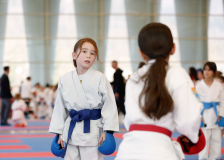 2025, Junior Karate League, Brugg, Windisch, Schweiz, Kumite, Shukokai Dojo Wetzikon, Athina Wigger