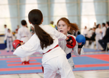 2025, Junior Karate League, Brugg, Windisch, Schweiz, Kumite, Shukokai Dojo Wetzikon, Athina Wigger