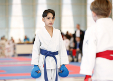 2025, Junior Karate League, Brugg, Windisch, Schweiz, Kumite, Shukokai Dojo Wetzikon, Deniz Yildirim