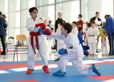 2025, Junior Karate League, Brugg, Windisch, Schweiz, Kumite, Shukokai Dojo Wetzikon, Liam Conte, Deniz Yildirim
