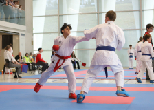 2025, Junior Karate League, Brugg, Windisch, Schweiz, Kumite, Shukokai Dojo Wetzikon, Devrim Yildirim