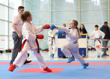 2025, Junior Karate League, Brugg, Windisch, Schweiz, Kumite, Shukokai Dojo Wetzikon, Diana Lierau
