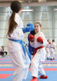 2025, Junior Karate League, Brugg, Windisch, Schweiz, Kumite, Shukokai Dojo Wetzikon, Zoe Keller