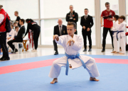 2024, Junior Karate League, Brugg, Windisch, Schweiz, Kata, Gian Serrano