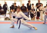 2024, Junior Karate League, Brugg, Windisch, Schweiz, Kata, Andrei Negara