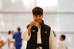 2024, Junior Karate League, Brugg, Windisch, Schweiz, Kata, Dennis Alber, Siegerehrung