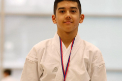 2024, Junior Karate League, Brugg, Windisch, Schweiz, Kata, Caleb Gossweiler, Siegerehrung