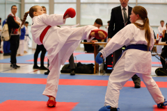 2024, Junior Karate League, Brugg, Windisch, Schweiz, Kumite, Natalie Dusa, Emilia Reusser