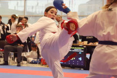 2024, Junior Karate League, Brugg, Windisch, Schweiz, Kumite, Carla Schmid, Leila Aregger