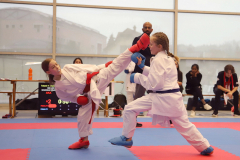 2024, Junior Karate League, Brugg, Windisch, Schweiz, Kumite, Diana Lierau, Ellie Keller