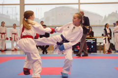 2024, Junior Karate League, Brugg, Windisch, Schweiz, Kumite, Diana Lierau, Ellie Keller