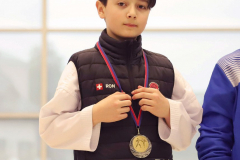 2024, Junior Karate League, Brugg, Windisch, Schweiz, Kumite, Ron Nyffenegger, Siegerehrung