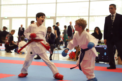 2024, Junior Karate League, Brugg, Windisch, Schweiz, Kumite, Noah Bächler, Miraz Karaman
