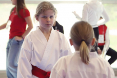 2024, Junior Karate League, Brugg, Windisch, Schweiz, Kumite, Janine Kiefer