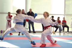 2024, Junior Karate League, Brugg, Windisch, Schweiz, Kumite, Janine Kiefer