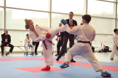2024, Junior Karate League, Brugg, Windisch, Schweiz, Kumite, Geti Ukaj, Yannis Manoussis