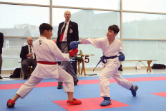 2024, Junior Karate League, Brugg, Windisch, Schweiz, Kumite, Dennis Alber, Ahmad Oumari