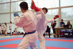 2024, Junior Karate League, Brugg, Windisch, Schweiz, Kumite, Patrick Graf, Vitor Madueira Moreira