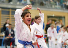 2024, Junior Karate League, Cham, Schweiz, Shukokai Dojo Wetzikon, Maleka Ibrahim, Kata