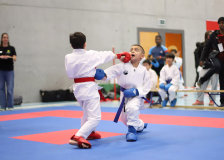 2024, Junior Karate League, Cham, Schweiz, Shukokai Dojo Wetzikon, Gaetano Diblasi, Liam Conte