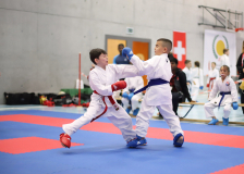2024, Junior Karate League, Cham, Schweiz, Shukokai Dojo Wetzikon, Gaetano Diblasi, Liam Conte