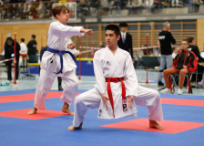 2024, Junior Karate League, Cham, Schweiz, Shukokai Dojo Wetzikon, Caleb Gossweiler, Kata