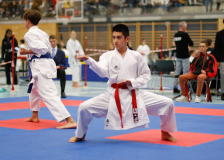 2024, Junior Karate League, Cham, Schweiz, Shukokai Dojo Wetzikon, Caleb Gossweiler, Kata