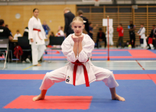 2024, Junior Karate League, Cham, Schweiz, Shukokai Dojo Wetzikon, Anamarie Anicic, Kata