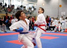 2024, Junior Karate League, Cham, Schweiz, Shukokai Dojo Wetzikon, Colin McGuinness, Amed Oumari, Karateschule Sursee