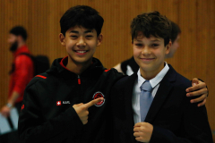 2023, Junior Karate League, Cham, Karl Ravas, Elia Ochsner, Kampfrichter, Coach, Schweiz, Shukokai Dojo Wetzikon