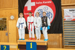 Maleka Ibrahim,Paulina Mioduszewska,Hanna Nusbaumer,Julia Weiss,Junior Karate League,Kumite,Schweiz,Shukokai Dojo Wetzikon,2026,Kriens