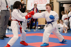 2023, Junior Karate League, Liestal, Kumite, Schweiz, Arvin Caglak, Nicole Prati, Shukokai Dojo Wetzikon