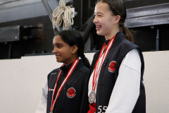 2023, Junior Karate League, Liestal, Siegerehrung, Mahisa Rajkumar, Luna Molitor, Schweiz, Shukokai Dojo Wetzikon