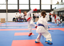 2025, Junior Karate League, Liestal, Schweiz, Shukokai Dojo Wetzikon, Kumite, Arya Menessa Tok