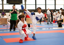 2025, Junior Karate League, Liestal, Schweiz, Shukokai Dojo Wetzikon, Kumite, Mithusa Rajkumar