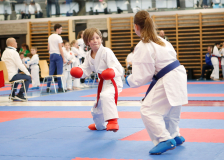 2025, Junior Karate League, Liestal, Schweiz, Shukokai Dojo Wetzikon, Kumite, Runa Eichenberger