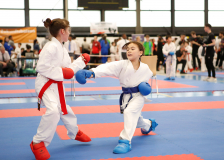 2025, Junior Karate League, Liestal, Schweiz, Shukokai Dojo Wetzikon, Kumite, Felicia Sigg