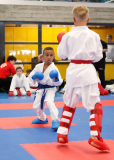 2025, Junior Karate League, Liestal, Schweiz, Shukokai Dojo Wetzikon, Kumite, Ferris Freitag, Mihailo Djukic, Fudokan Karate Basel