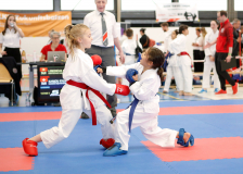 2025, Junior Karate League, Liestal, Schweiz, Shukokai Dojo Wetzikon, Kumite, Eylina Kanjou