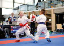 2025, Junior Karate League, Liestal, Schweiz, Shukokai Dojo Wetzikon, Kumite, Franco Freitag, Livio Marti, KARATESCHULE WAUWIL