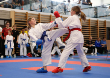 2025, Junior Karate League, Liestal, Schweiz, Shukokai Dojo Wetzikon, Kumite, Mira Hoffmann