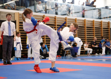 2025, Junior Karate League, Liestal, Schweiz, Shukokai Dojo Wetzikon, Kumite, Mira Hoffmann