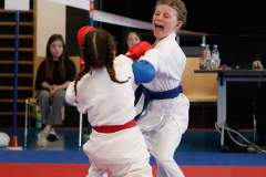 2024, Junior Karate League, Liestal, Schweiz, Kumite, Mira Hoffmann, Shukokai Dojo Wetzikon